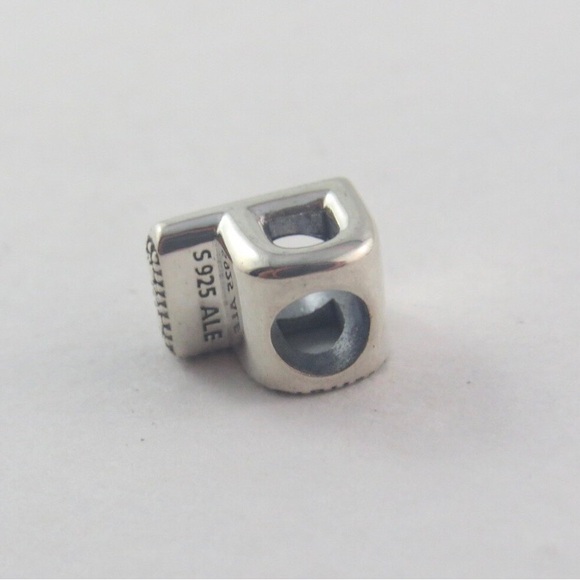 Pandora Letter Charm Letter P Charm Alphabet Charm Initial Charm #797470 - Picture 2 of 3